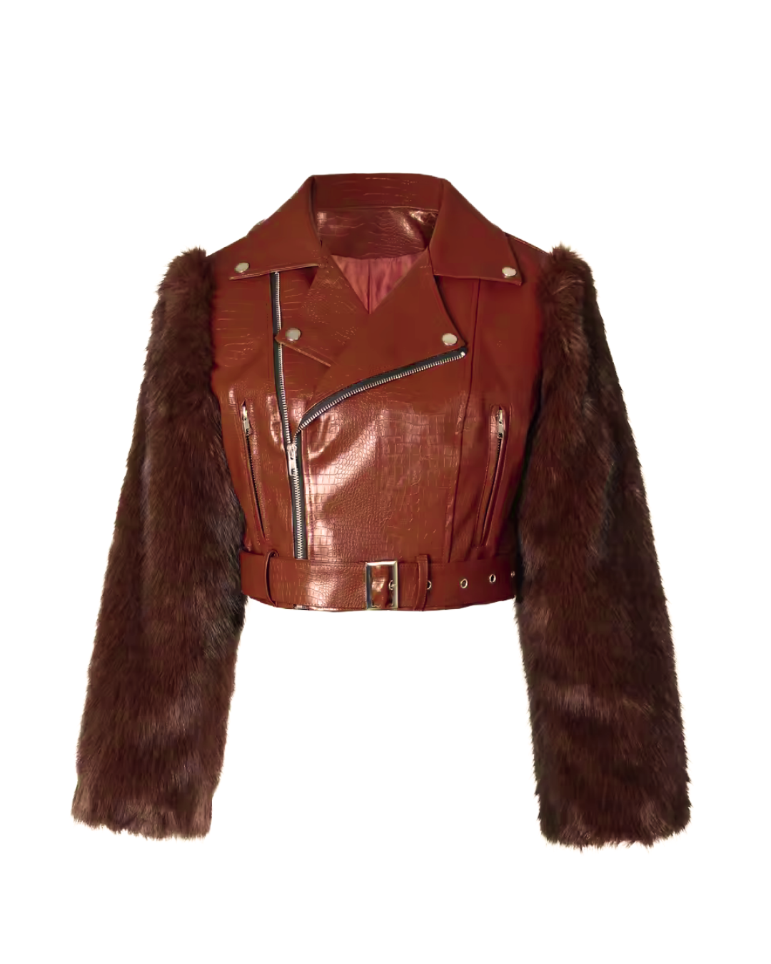 The Elite Fox Leather Coat